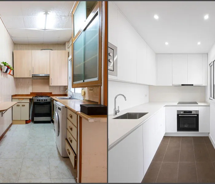 how long does a budget kitchen renovation take